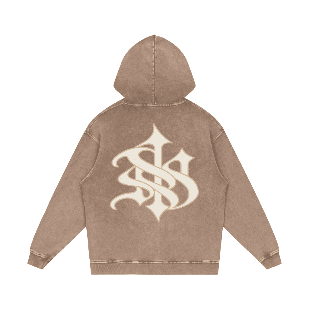 SAINTS FORBIDDEN SAND HOODIE back