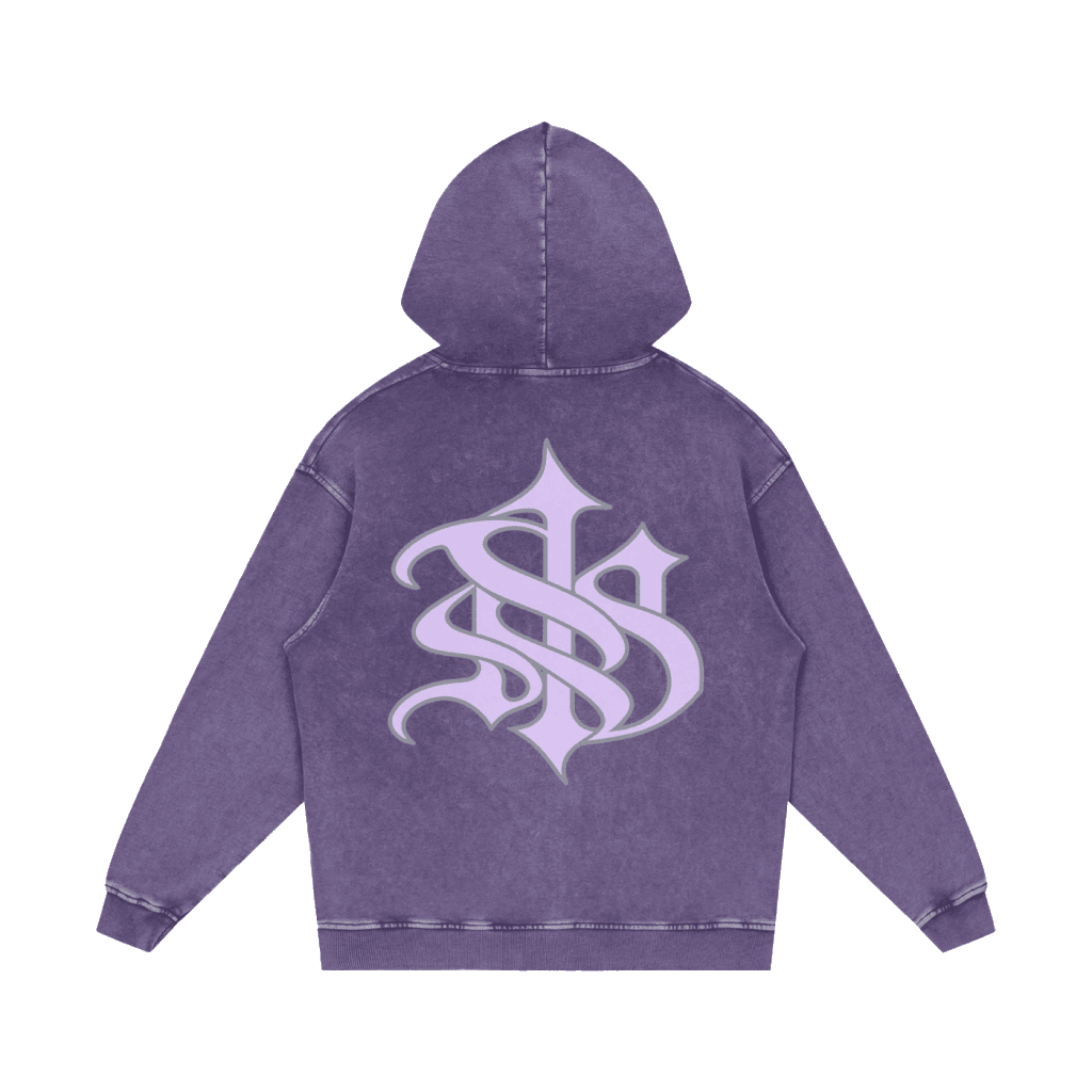 SAINTS PURPLE REIGN HOODIE back